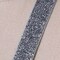 2 Yards Silver Glitter Elastic Trim 5/8" Stretchy Headband Elastic